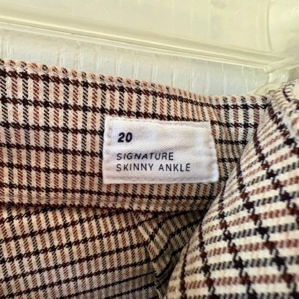 Women's Gap Signature Skinny Ankle Pants, Size 20